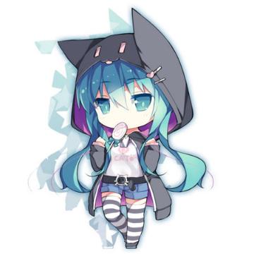可爱萌少女素材