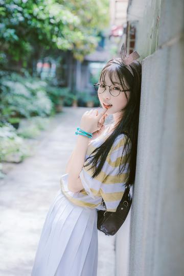 纯情小女生的夏天清新寫真