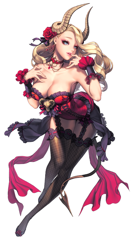 动漫美女角色设定1