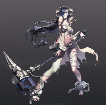 动漫美女角色设定3