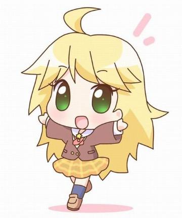 Q版超可爱卡通小女孩