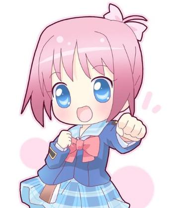 Q版超可爱卡通小女孩