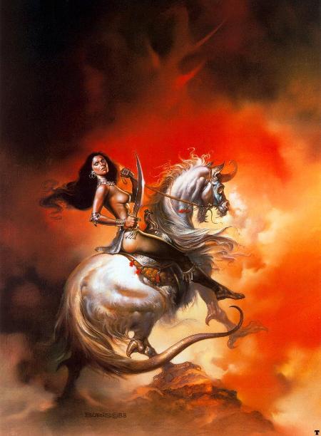 Boris Vallejo -  Fantasy Art 《鲍瑞斯.瓦莱约经典插画集》欧美原画 幻想艺术