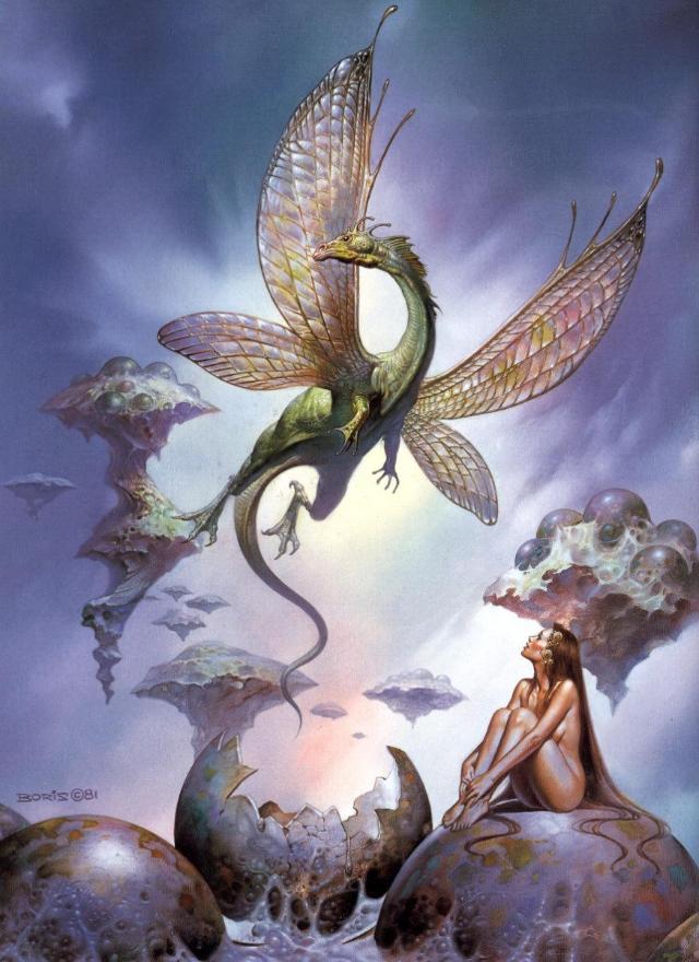 Boris Vallejo -  Fantasy Art 《鲍瑞斯.瓦莱约经典插画集》欧美原画 幻想艺术