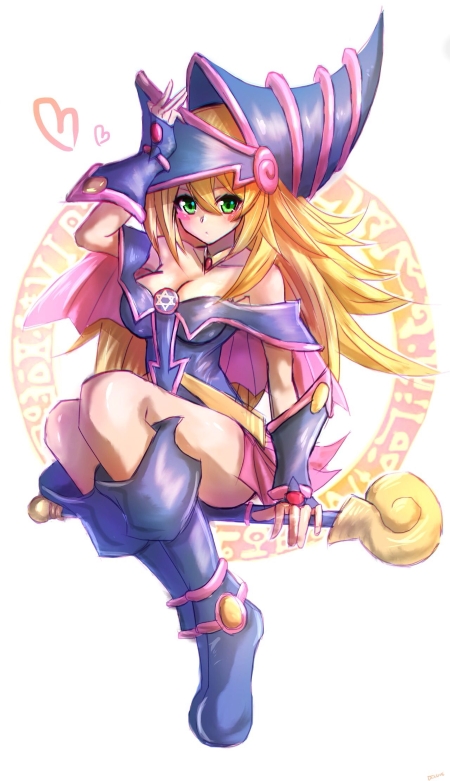 游戏王 黑魔导女孩 Dark Magician Girl 