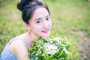 清新美女户外寫真