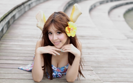 Beautiful Asian Girl Wallpaper