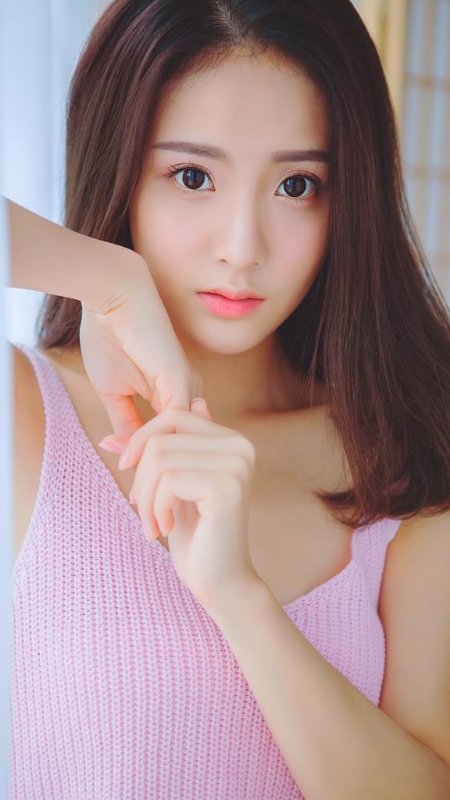 甜美的花裙子，朦胧的美