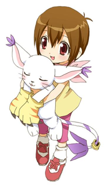 數碼暴龍动漫少女