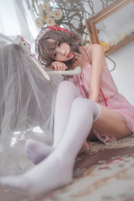 粉红色裙子Cosplay