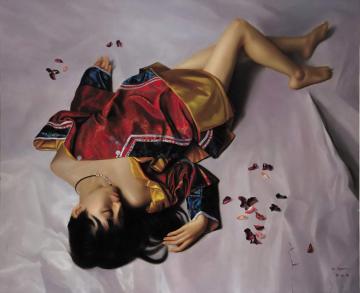 李丝云人物油画作品欣赏