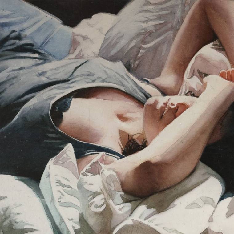 Marcos Beccari性感女性水彩插画