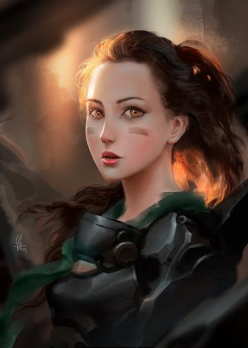 越南插画师Le Long人物插画