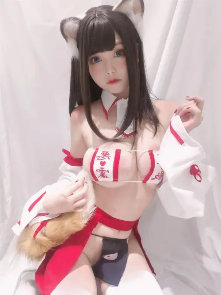 【蜜汁猫裘】 巫女小狐狸