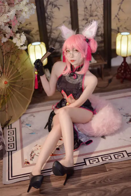 Cosplay 二佐Nisa《 Fate旗袍狐 》