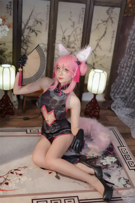 Cosplay 二佐Nisa《 Fate旗袍狐 》