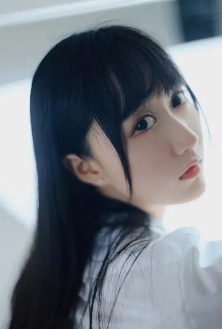 木绵绵OwO 女学生白色JK