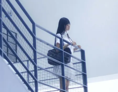 木绵绵OwO 女学生白色JK