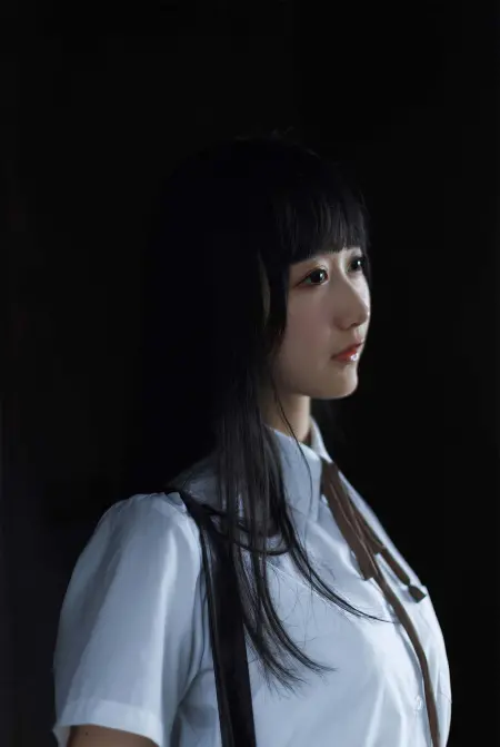 木绵绵OwO 女学生白色JK