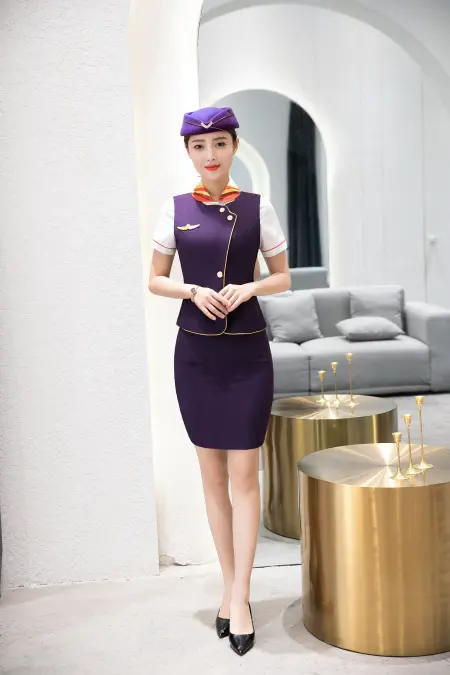 美模 晓婧 空姐制服