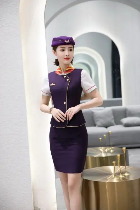 美模 晓婧 空姐制服
