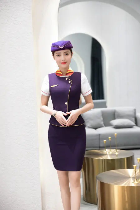 美模 晓婧 空姐制服