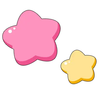 可爱卡通星星素材免抠图