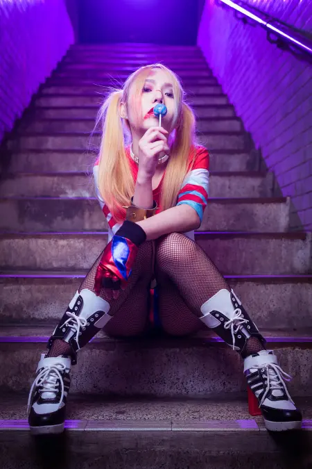 COSER写真 小丑女