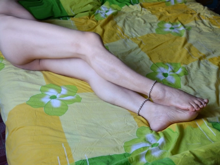 美腿 美足 赤脚诱惑[18P]