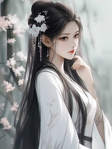 清冷到极致的古风女生头像 破碎感满满
