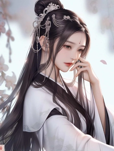 清冷到极致的古风女生头像 破碎感满满