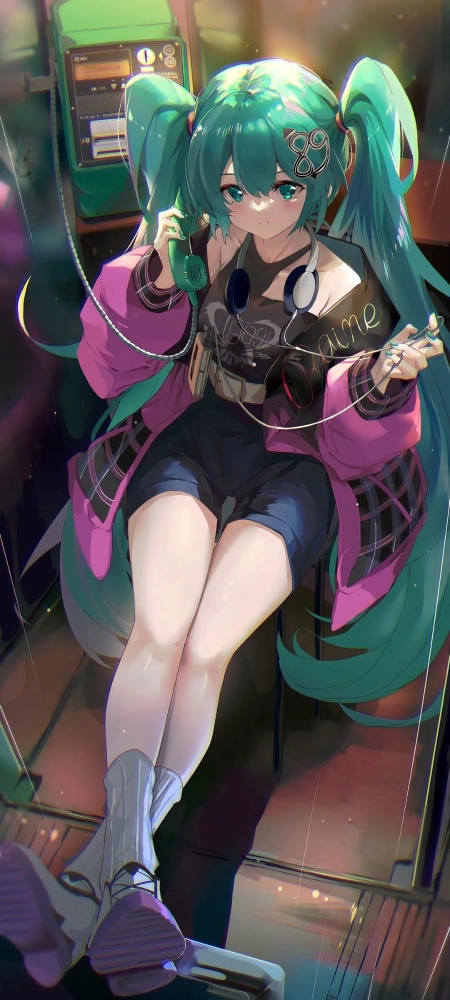 漂亮的美女全面屏手机壁纸3