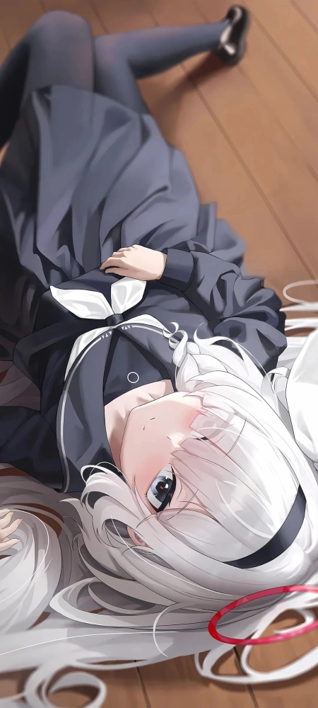 漂亮的美女全面屏手机壁纸3