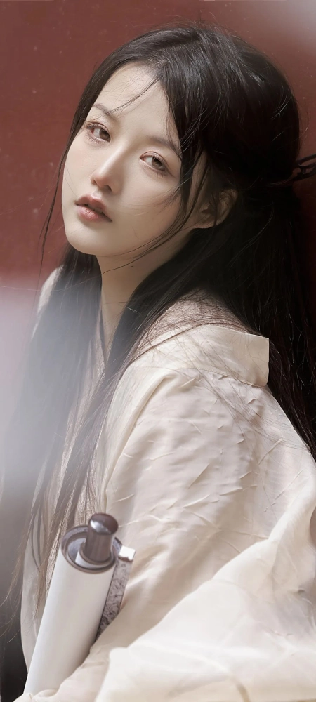 漂亮的美女全面屏手机壁纸5