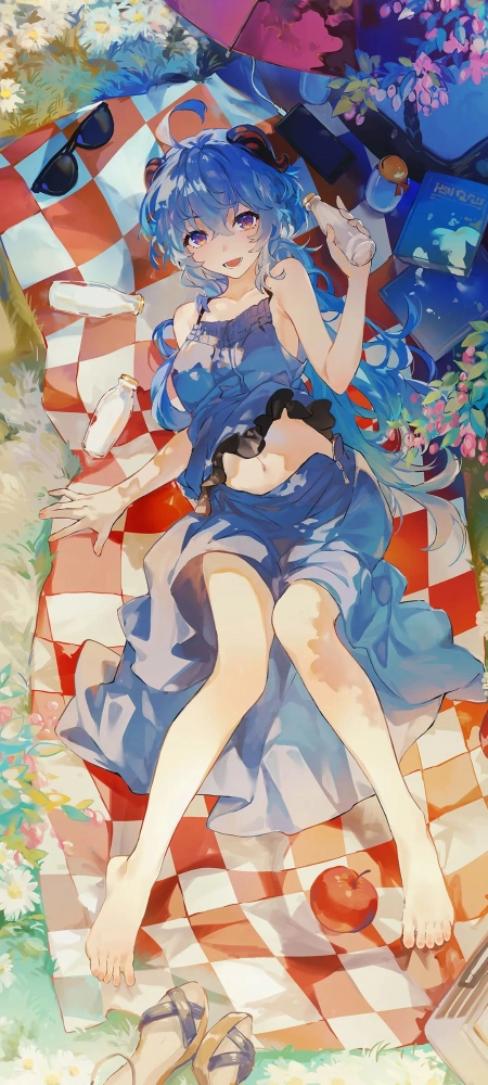 漂亮的美女全面屏手机壁纸5