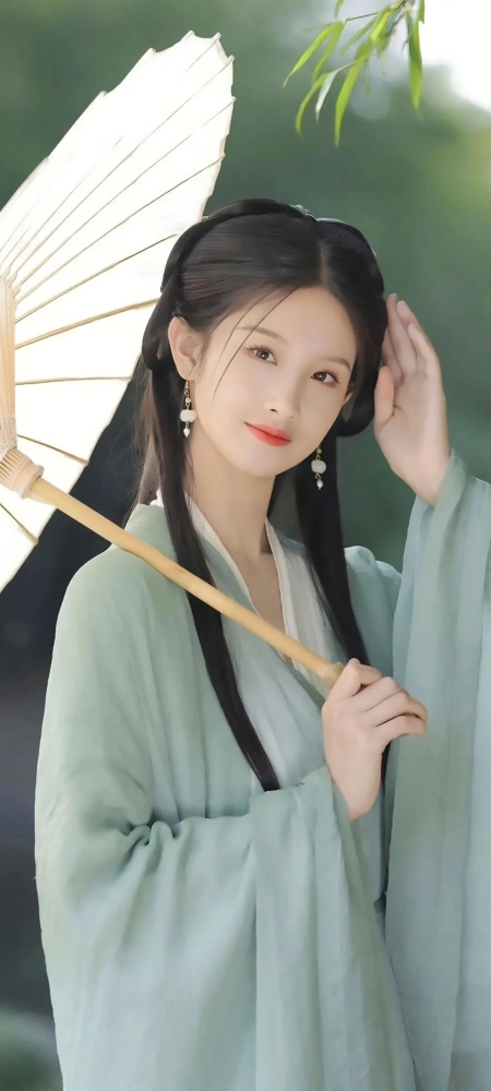 漂亮的美女全面屏手机壁纸7