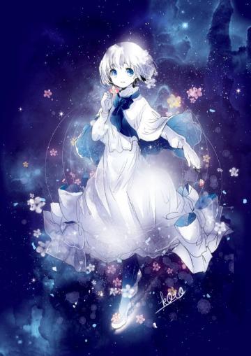 动漫图片女生唯美梦幻