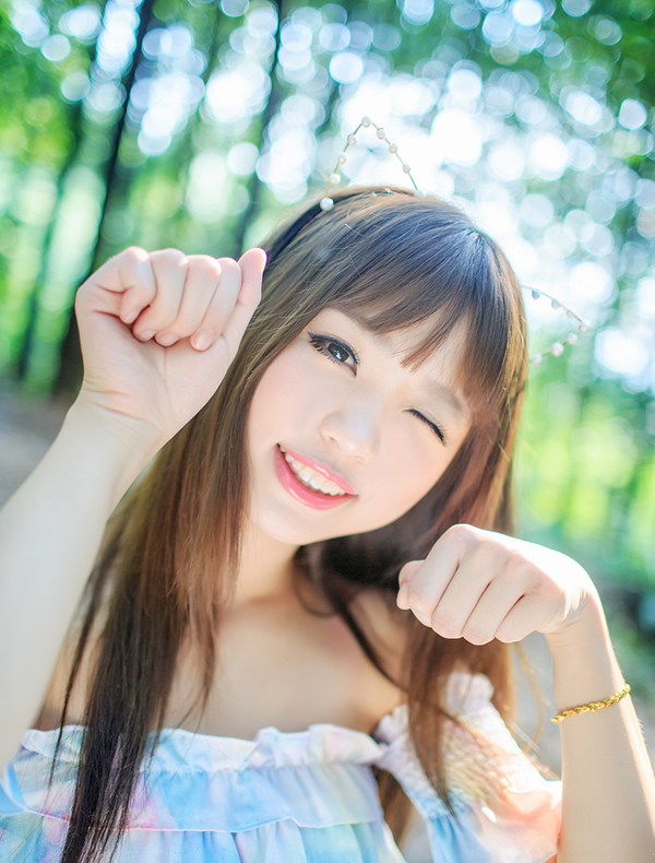 清纯美女生活照