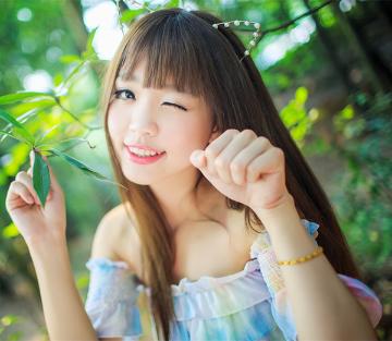 清纯美女生活照