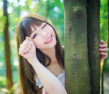 清纯美女生活照