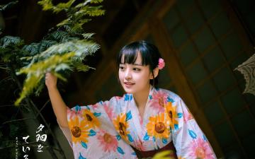 唯美日系和服美女写真