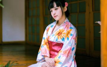 唯美日系和服美女写真
