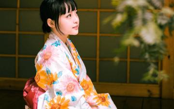 唯美日系和服美女写真