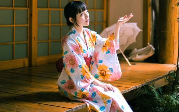 唯美日系和服美女写真
