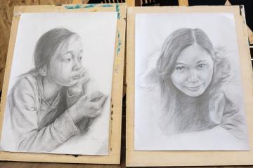 香港中学绘画比赛冠军　呈现同学的忧郁：补习至9时冇私生活