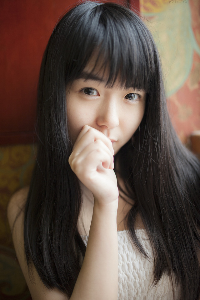 可爱小清新美女慵懒生活照