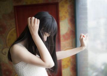 可爱小清新美女慵懒生活照