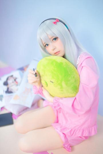 日本萝莉cosplay泉纱雾诱惑写真