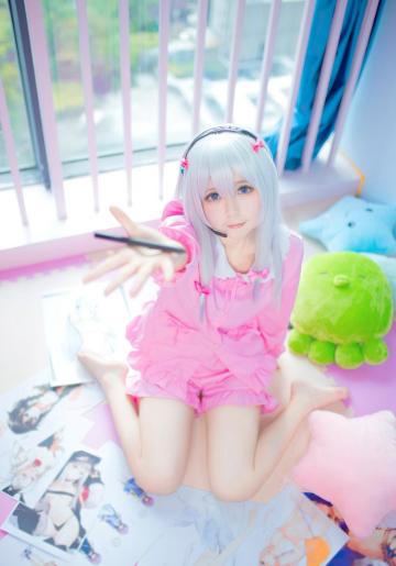 日本萝莉cosplay泉纱雾诱惑写真