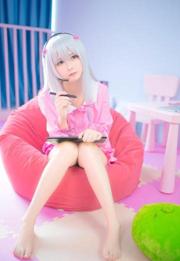 日本萝莉cosplay泉纱雾诱惑写真